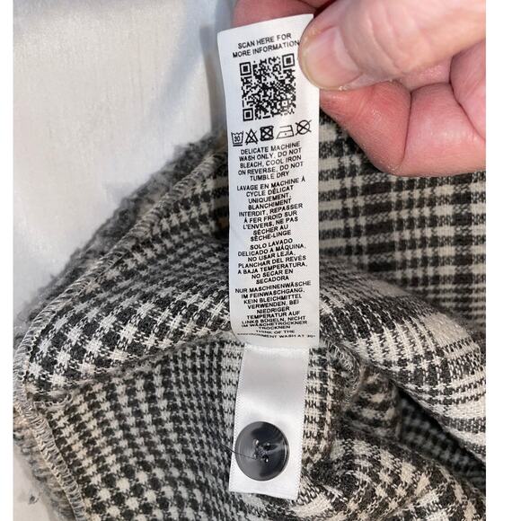 Asos Design Plaid Shacket - Size L - Very Soft & Cozy! - Picture 10 of 10